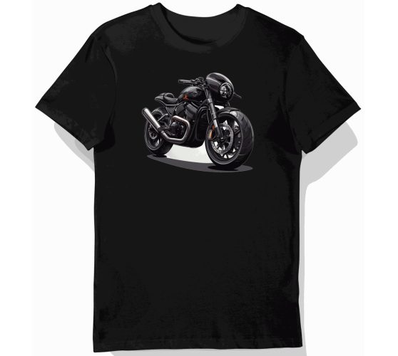 Koszulka męska czarna Moto...