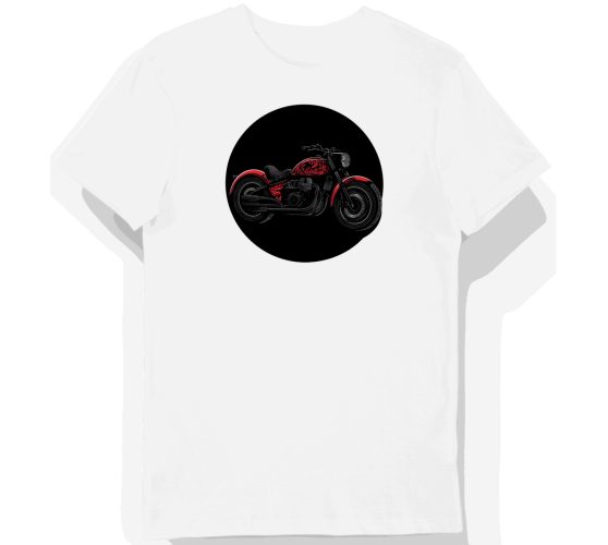 Koszulka męska biała z...