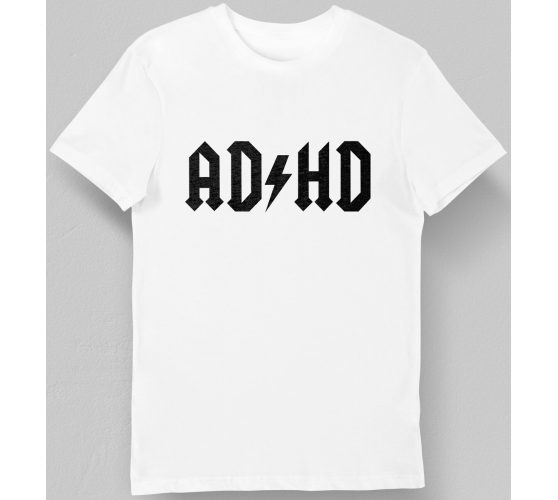 Koszulka ADHD biała