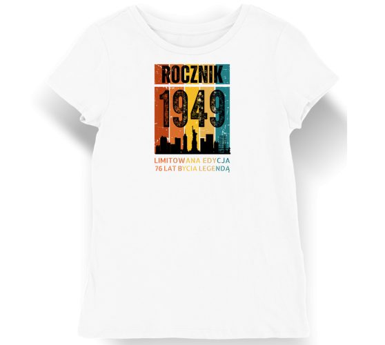 Koszulka damska biaĹ‚a 1949...