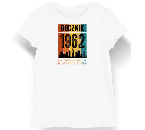 Koszulka damska biaĹ‚a 1962...