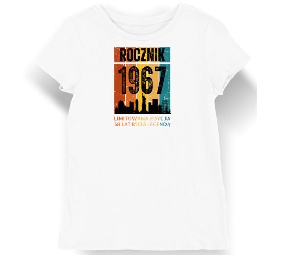 Koszulka damska biaĹ‚a 1967...