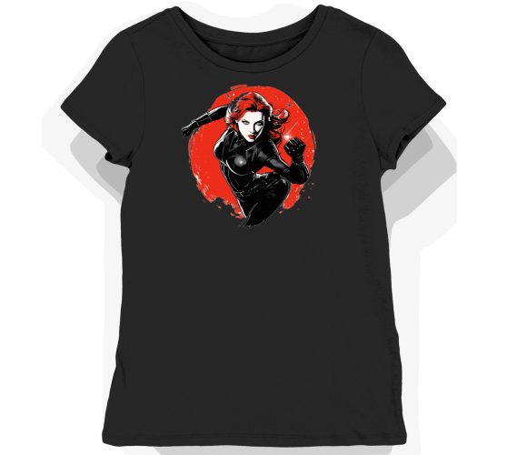 Koszulka damska czarna z...