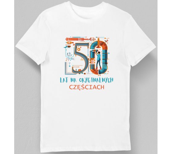 Koszulka urodziny 50 lat na...