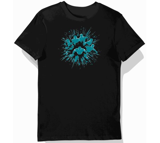 Koszulka męska czarna z...