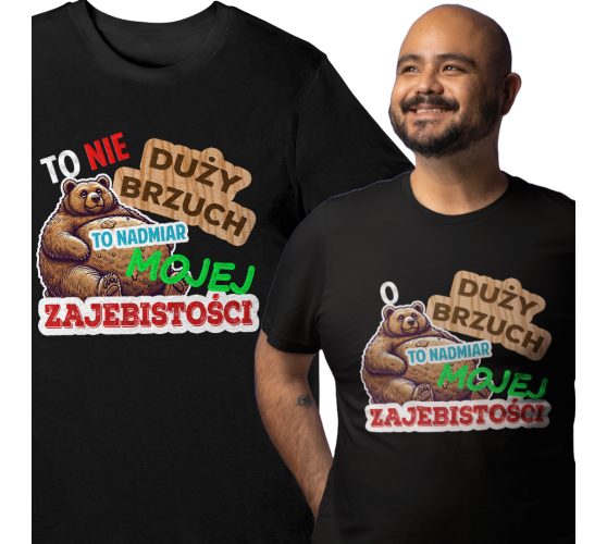 Koszulka męska to nie duży...