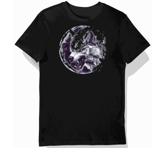 Koszulka męska czarna z...