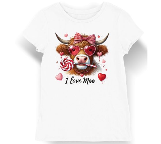 Koszulka damska I love Moo...