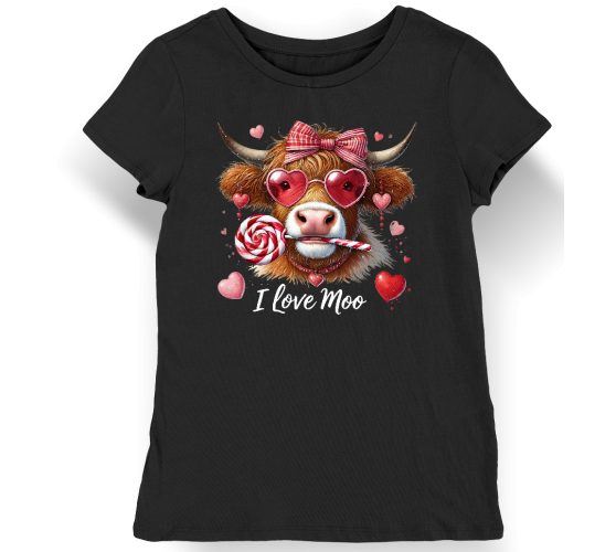 Koszulka damska I love Moo...