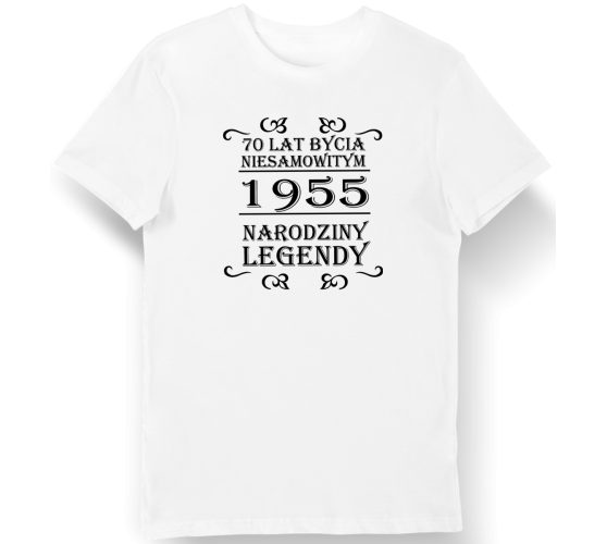 Koszulka męska 70 lat bycia...