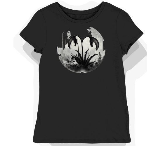 Koszulka damska czarna z...