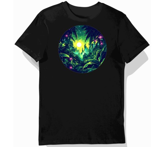 Koszulka męska czarna z...