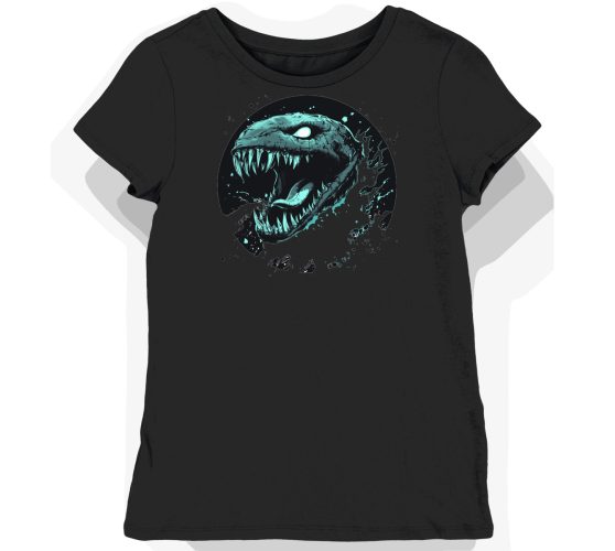 Koszulka damska czarna z...