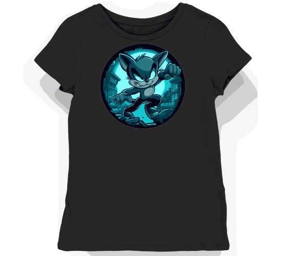 Koszulka damska czarna z...
