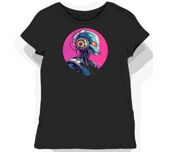 Koszulka damska czarna z...