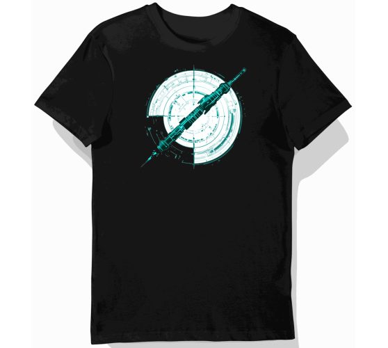 Koszulka męska czarna z...