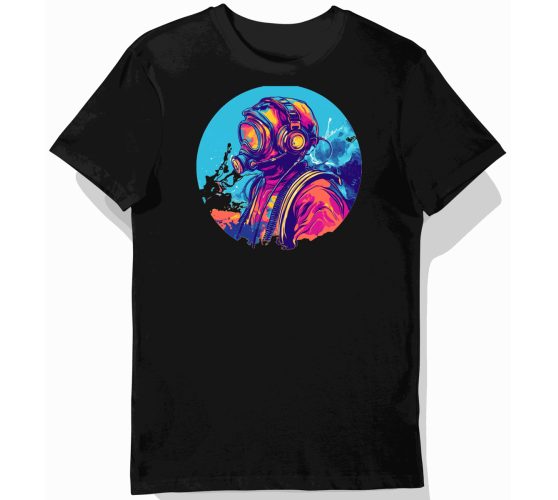Koszulka męska czarna z...