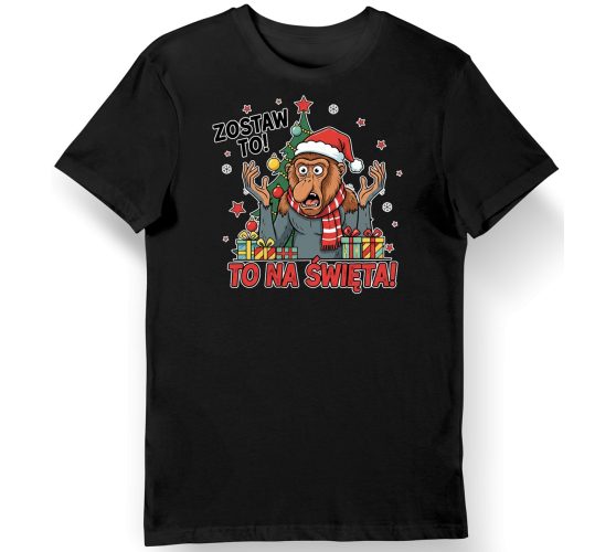 Koszulka męska czarna...