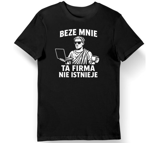 Koszulka męska czarna Beze...
