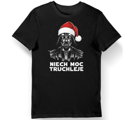 Koszulka męska czarna Niech...