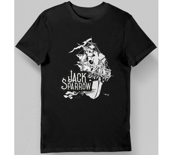 Koszulka Jack Sparrow czarna