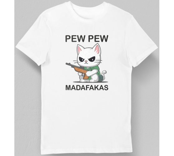 Koszulka pew pew madafakas...