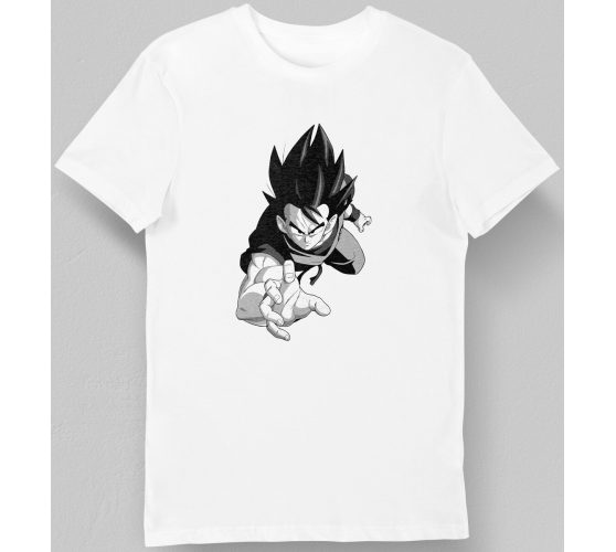 Koszulka son goku biała