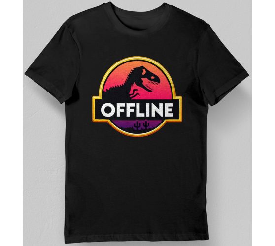 Koszulka męska offline z...