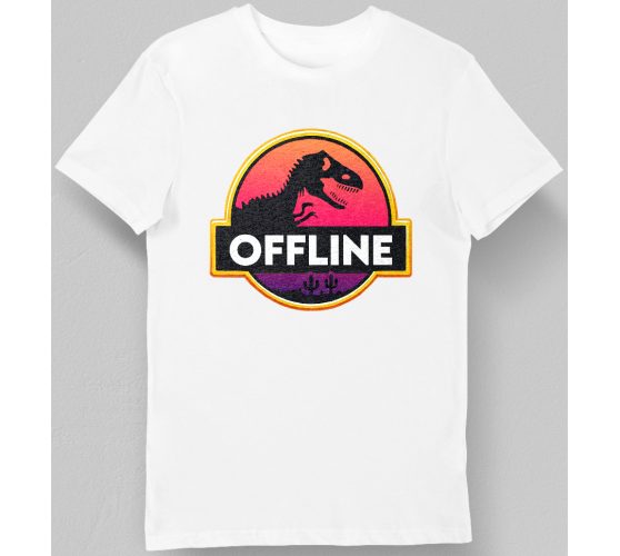 Koszulka męska offline z...