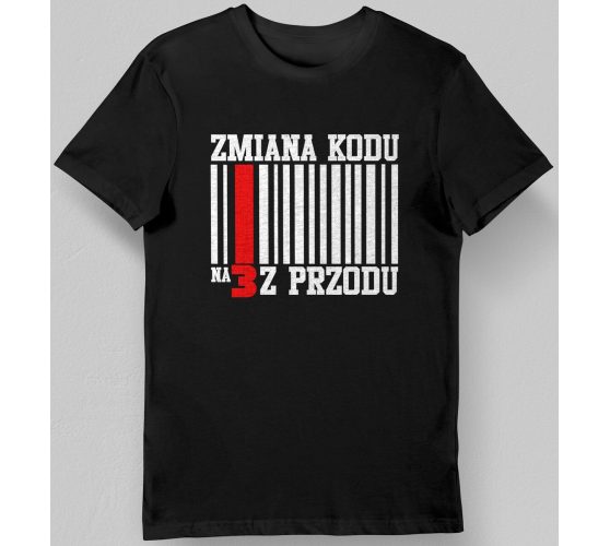 Koszulka męska zmiana kodu...