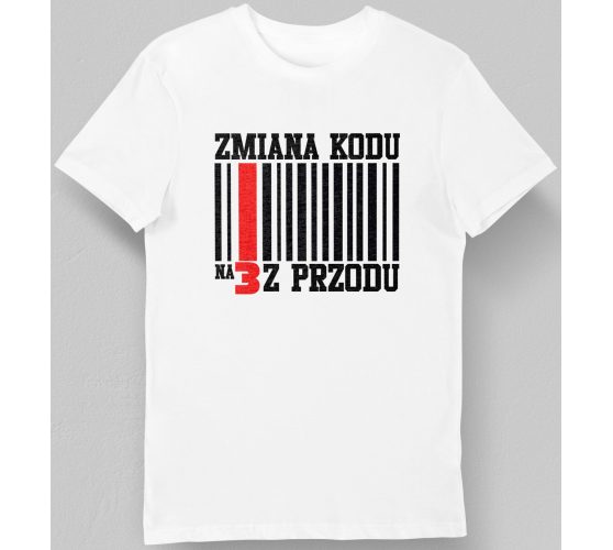 Koszulka męska zmiana kodu...