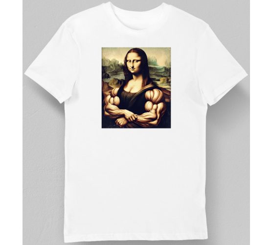 Koszulka męska z mona lisa...