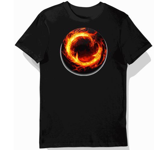 Koszulka męska czarna...