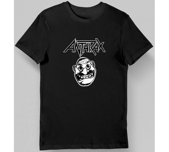 Koszulka męska Anthrax czarna