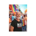 Koszulka nic nie muszę jestem na emeryturze czarna, zdjęcie 3