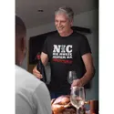 Koszulka nic nie muszę jestem na emeryturze czarna, zdjęcie 4