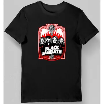 Koszulka męska Black Sabbath czarna