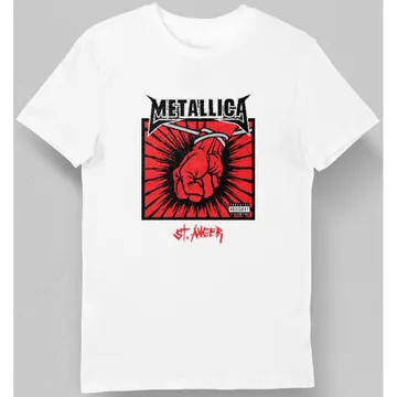 Koszulka męska Metalica St. Anger biała