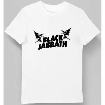 Koszulka męska Black Sabbath biała