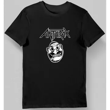 Koszulka męska Anthrax czarna