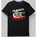 Czarna wersja tej koszulki