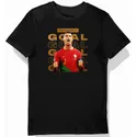 Koszulka dziecięca czarna Cristiano Ronaldo CR7 prezent, zdjęcie 1