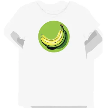 Koszulka damska biała z motywem banana dla fanów humoru