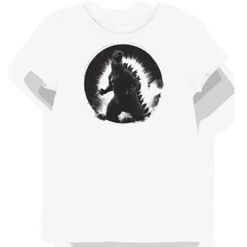 Koszulka damska biała z motywem Kaiju Godzilla