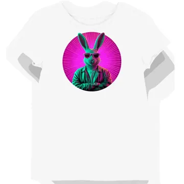 Koszulka damska biała z nadrukiem Jojo Rabbit