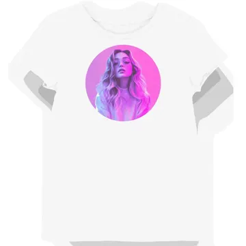 Koszulka damska biała z nadrukiem artystki Sabrina Carpenter