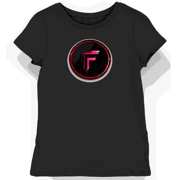 Koszulka damska czarna z motywem FaZe Clan