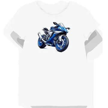 Koszulka damska biała Motocyklowy Świat Yamaha R1