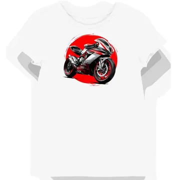 Koszulka damska biała Dynamiczny Styl MV Agusta F4