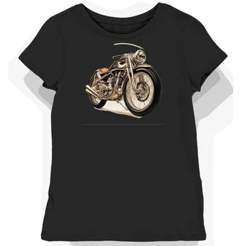 Koszulka damska czarna Motocyklowa Wygoda i Styl